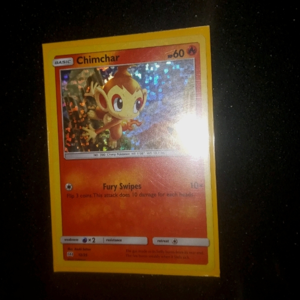 Pokemon 25th anniversary chimchar